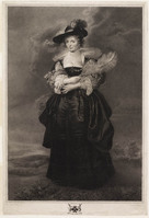 KG 17772
<br/>
Vrouw van Rubens, staande in een lanschap
<br/>
<em>Sailiar, Louis (1748-ca.1795)</em>